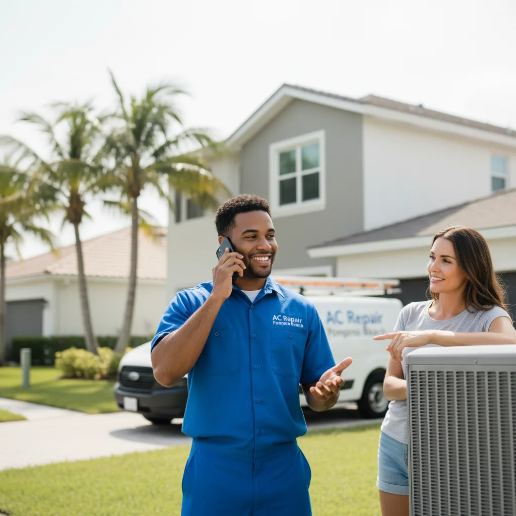 AC Repair Pompano Beach customer support in Harrisonburg
